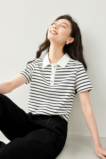Casual Striped T-Shirt
