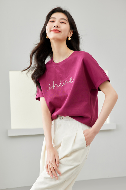 Simple Letter T-Shirt