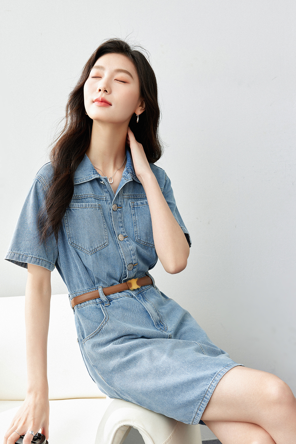 Shirt Denim Dress