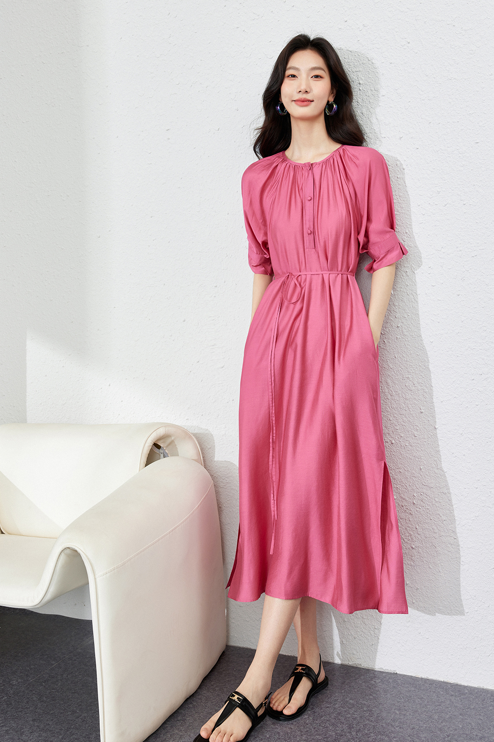 Casual Resort Lightweight Dress-VIMLYSTORE