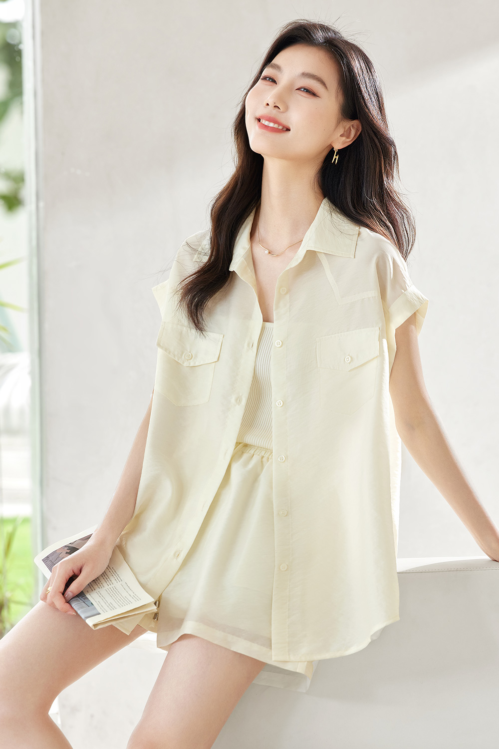 Summer Lightweight Hazy Suit