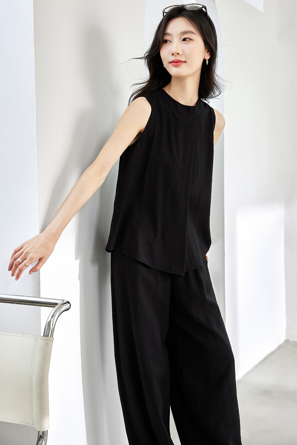 Textured Woven Stylish Suit