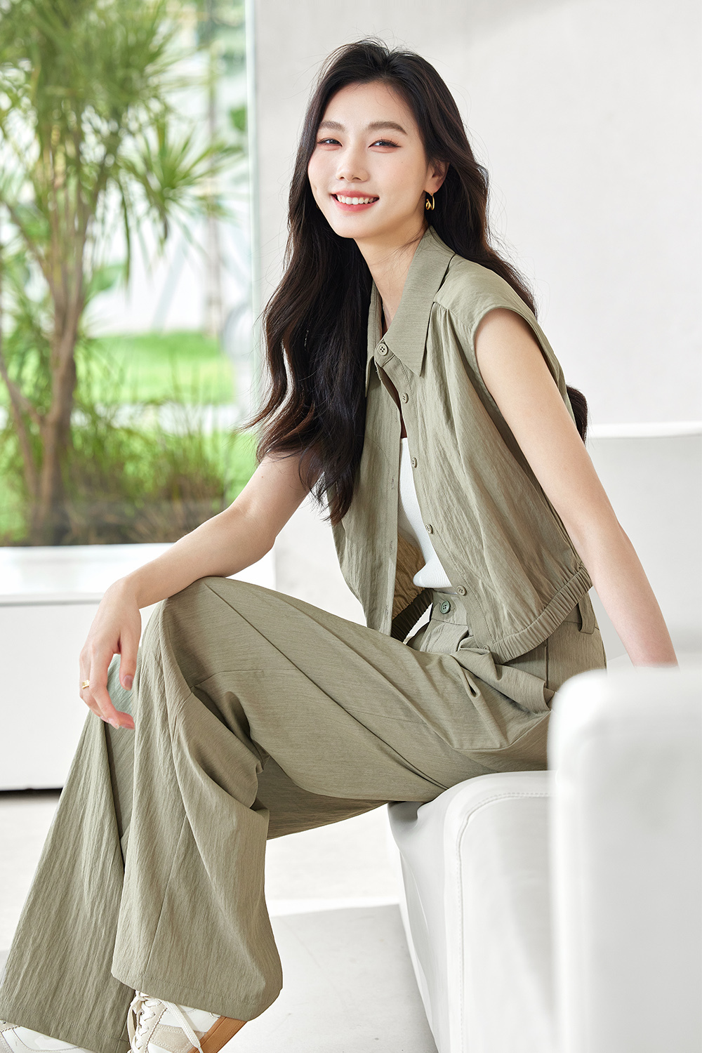 Elegant Lightweight Shirt Set
