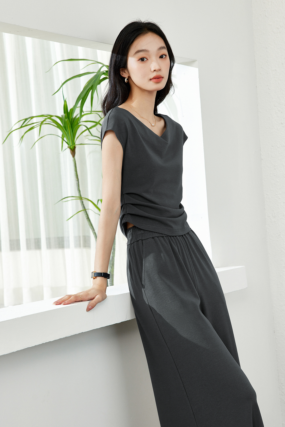 Summer design casual suit