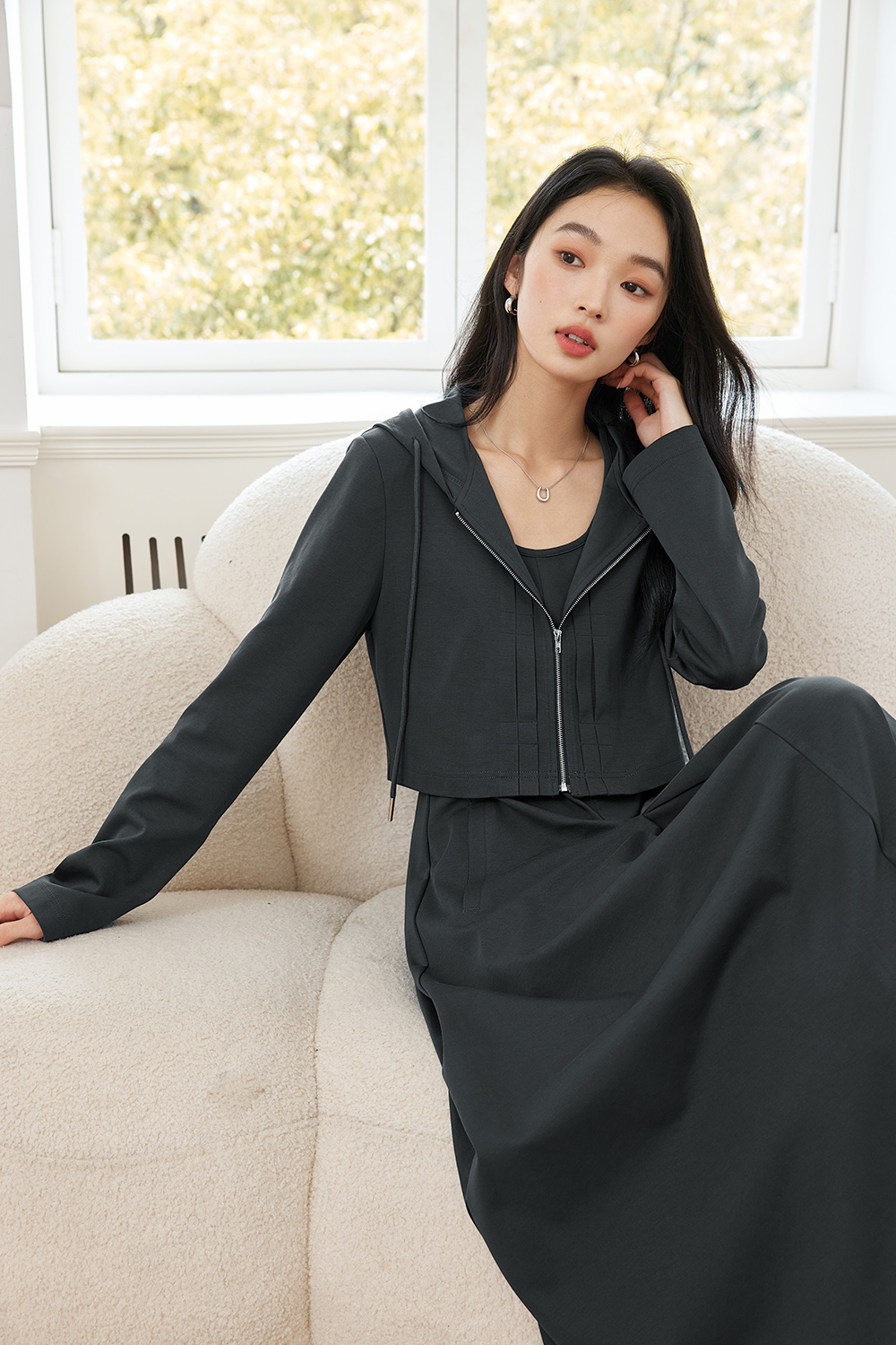 Fashionable Silhouette Casual Set