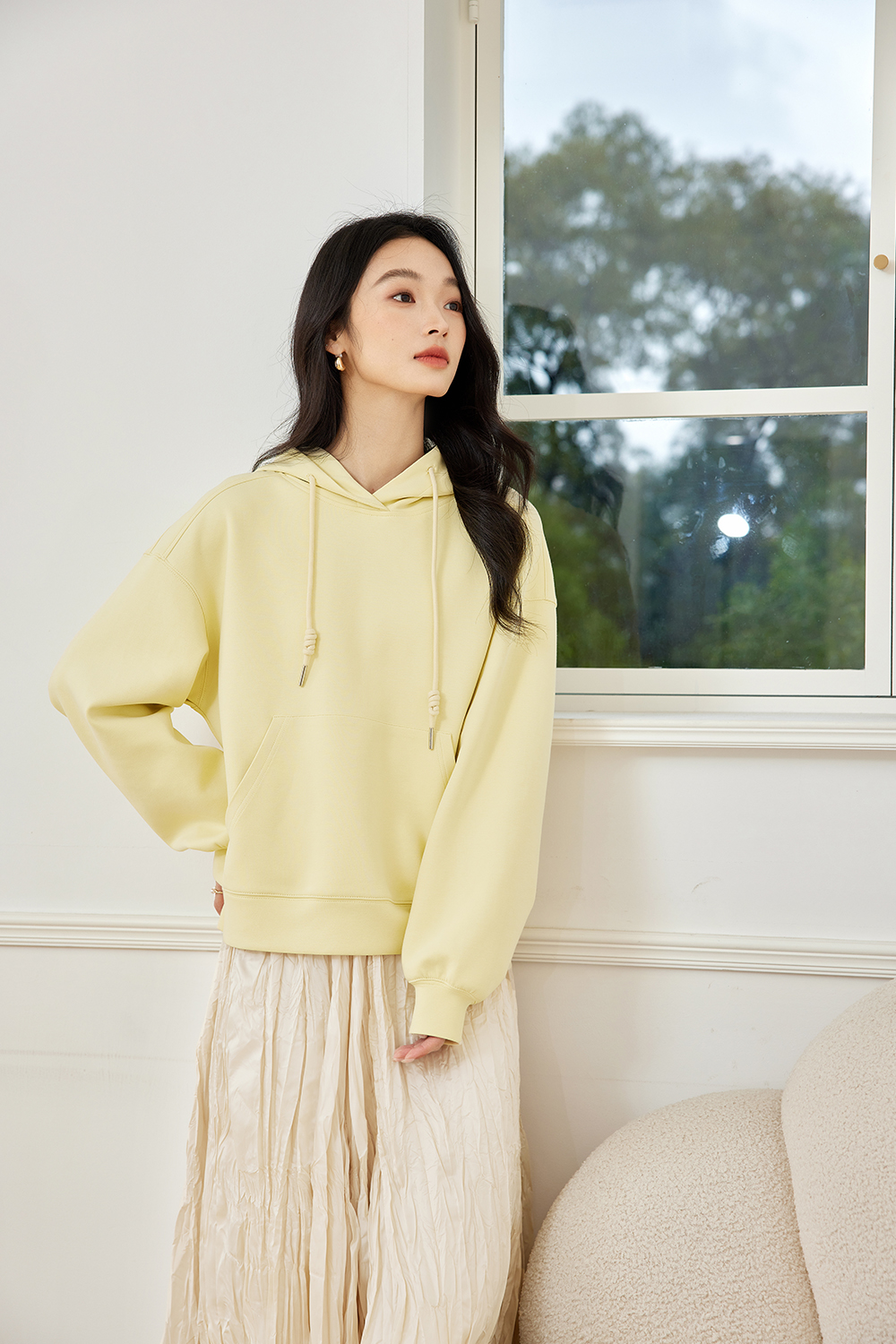 Lazy American Style Casual Hoodie Sweatshirt-VIMLYSTORE