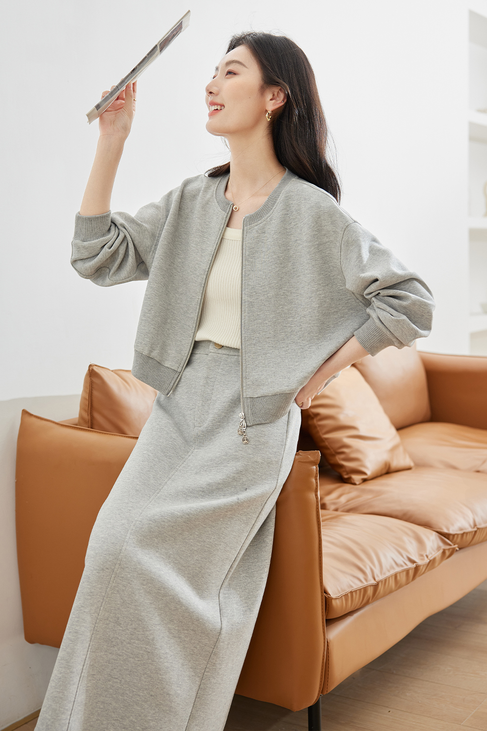 Gray Series Fashionable Suit-VIMLYSTORE