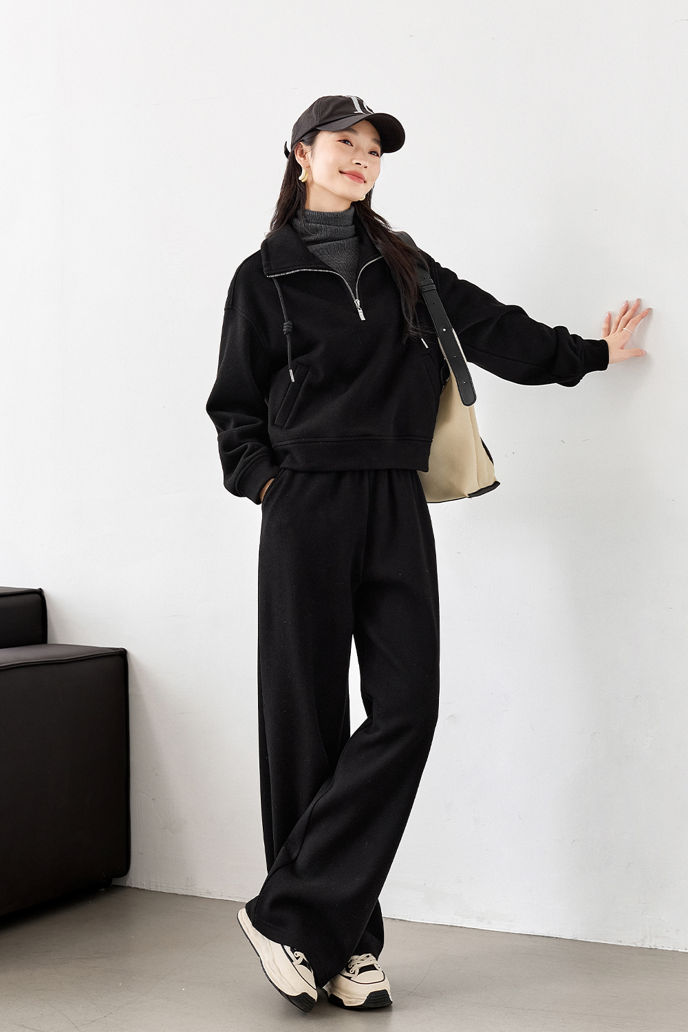 Velvet And Thickening Casual Suit