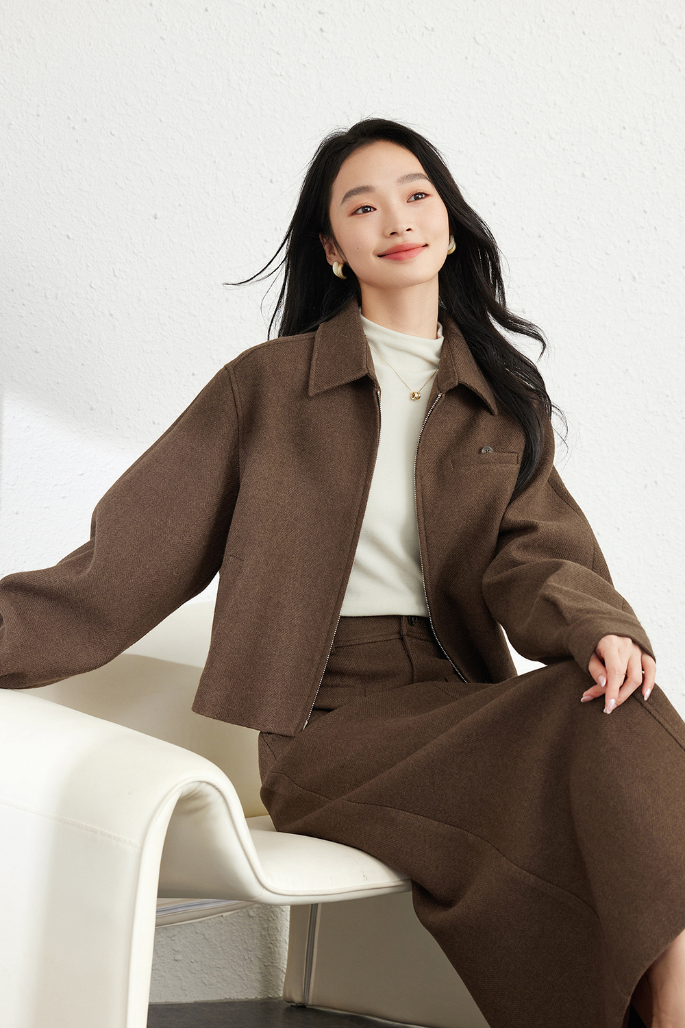 Thickened Quilted Cotton Fashionable Suit