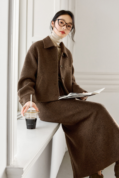 Wool Blend Thickened Casual Suit