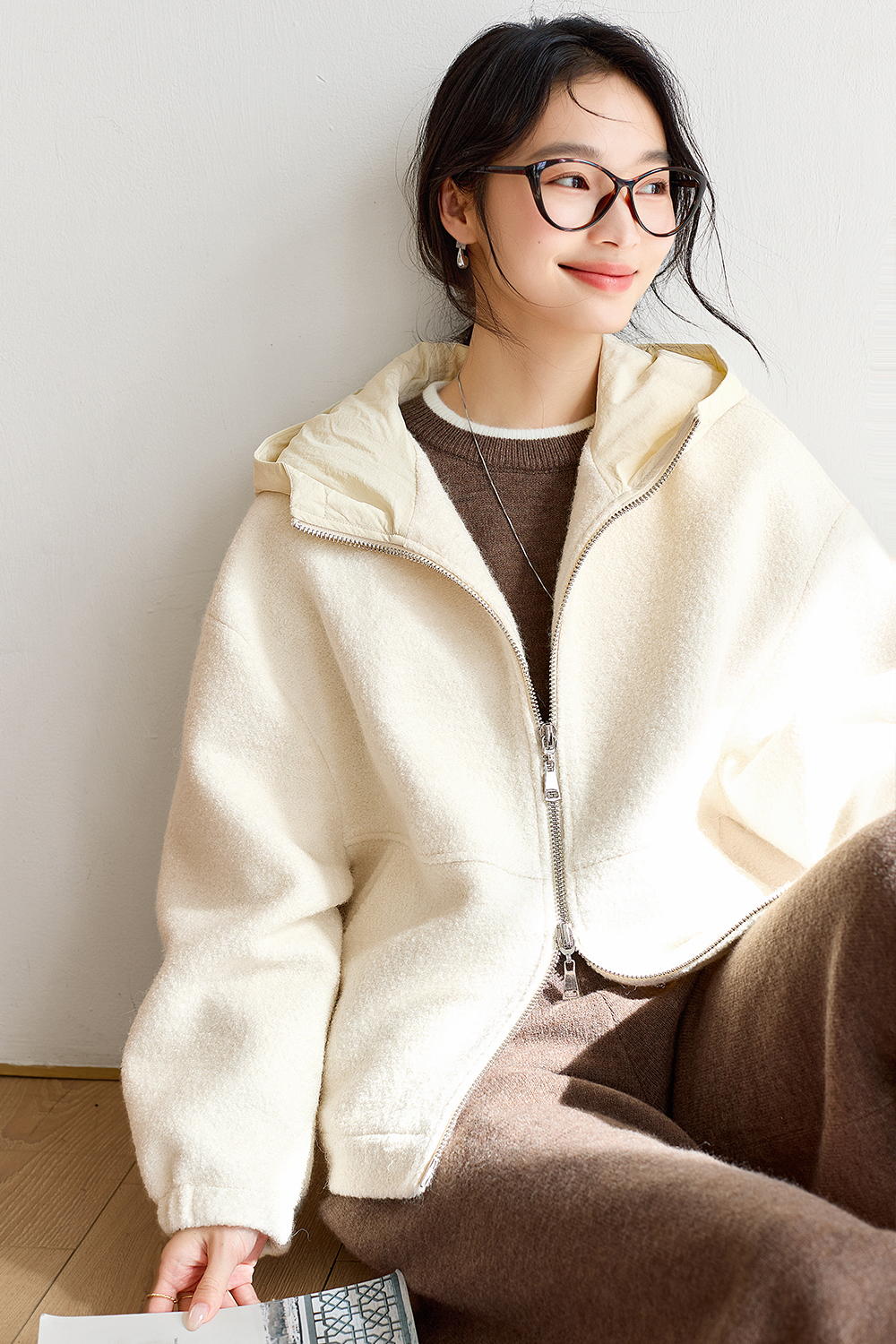 Quilted Thickened Short Jacket-VIMLYSTORE