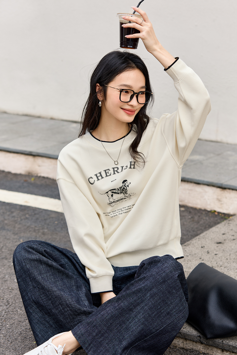 Cotton-spun Dog Printed Sports Shirt