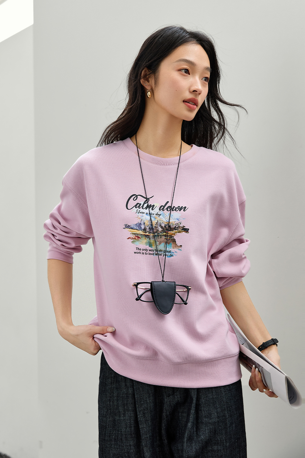 Funny Printed Sweatshirt-VIMLYSTORE