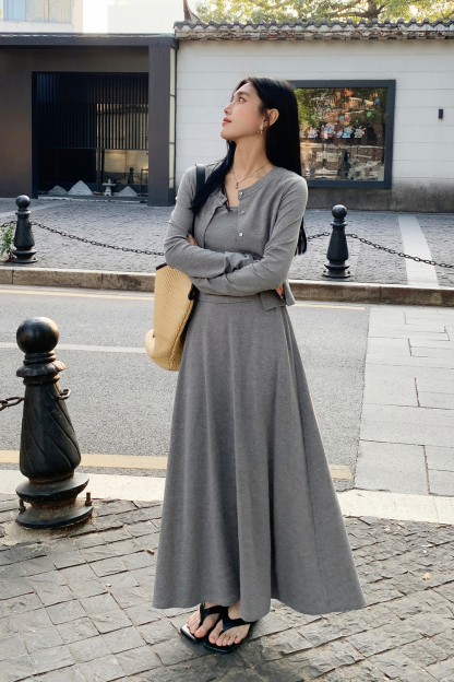 Casual Lazy Style Three-Piece Suit