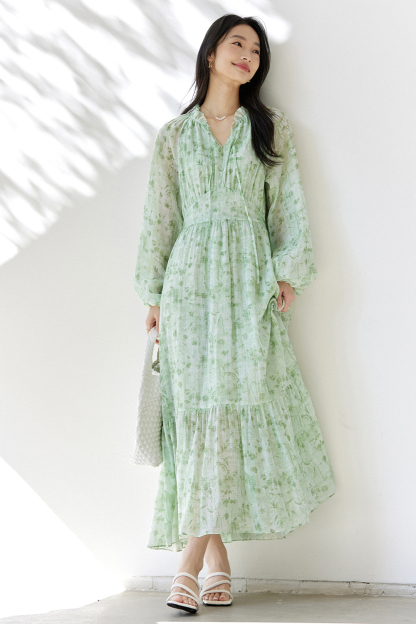 Fresh Floral Dress