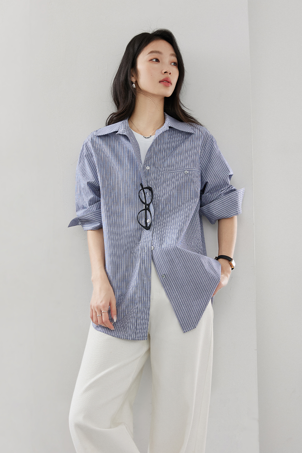 Modern Striped Shirt