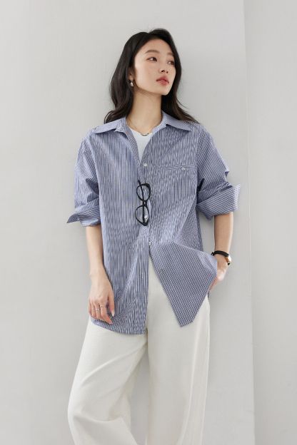 Modern Striped Shirt