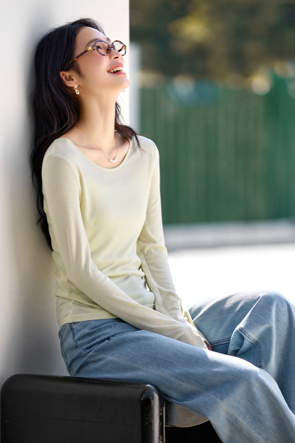 Basic Long - sleeved T-shirt