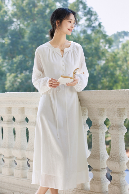 Bohemian Embroidered Dress
