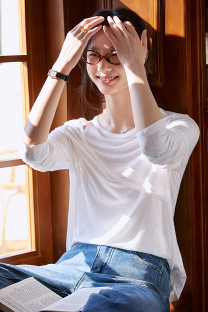 Creative Diagonal Casual T-Shirt