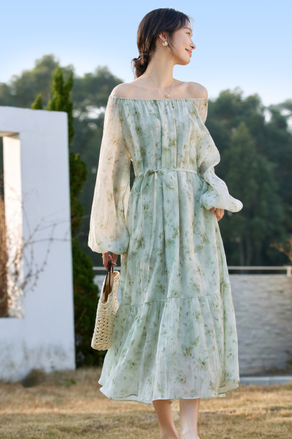 Romantic Floral Dress