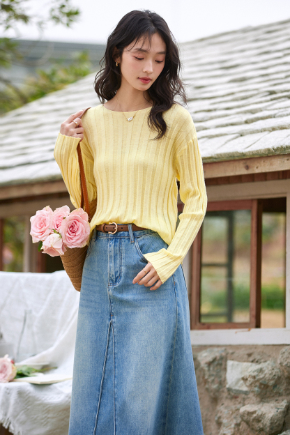 Fresh Ribbed Sweater