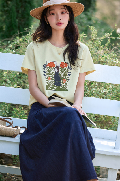 Rabbit Print T-Shirt