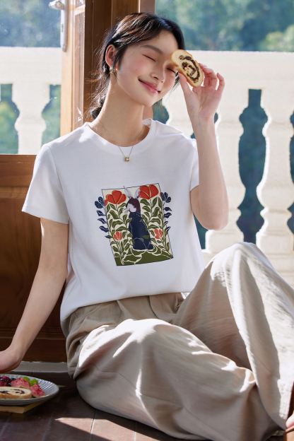 Rabbit Print T-Shirt