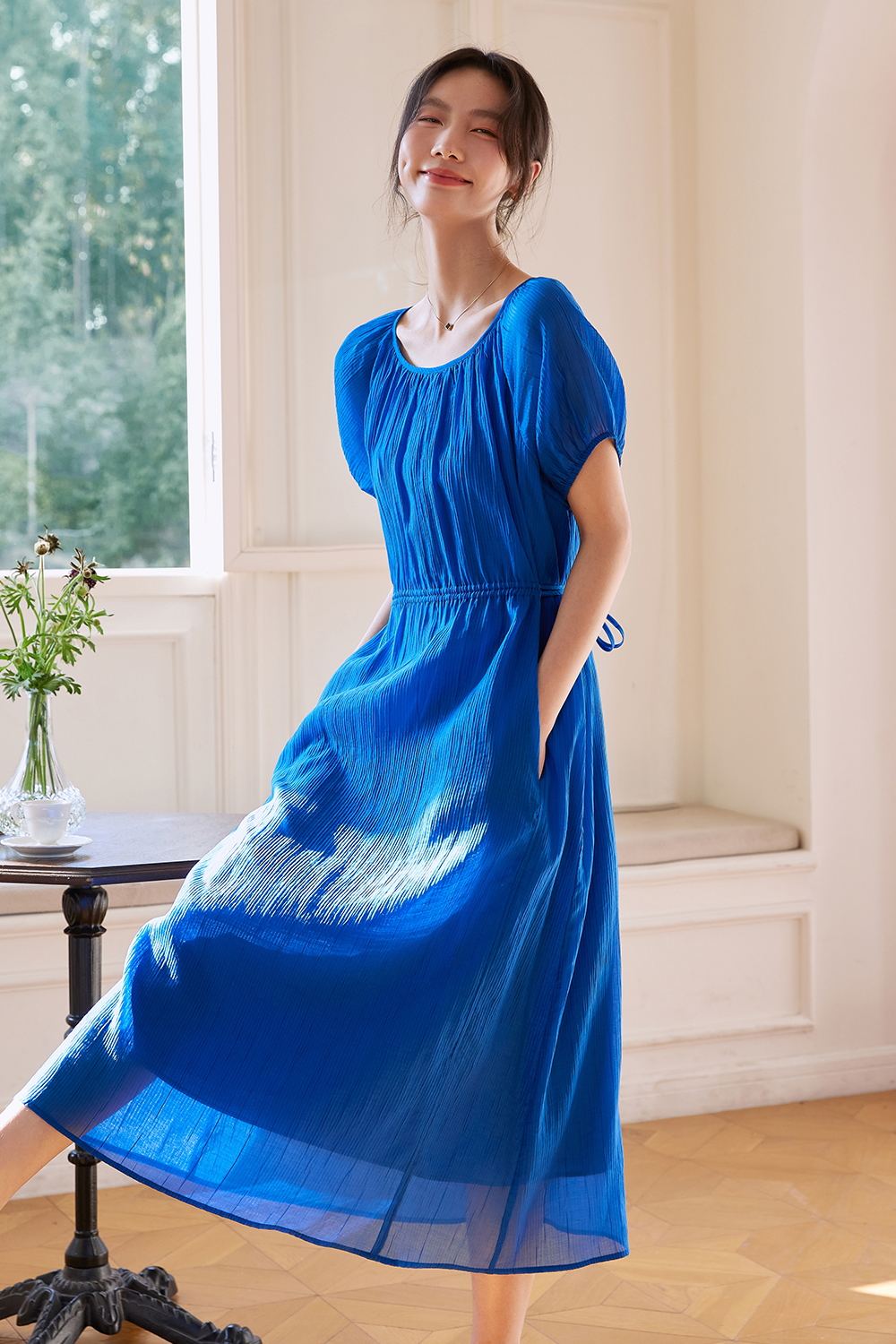 Casual Loose Chiffon Dress