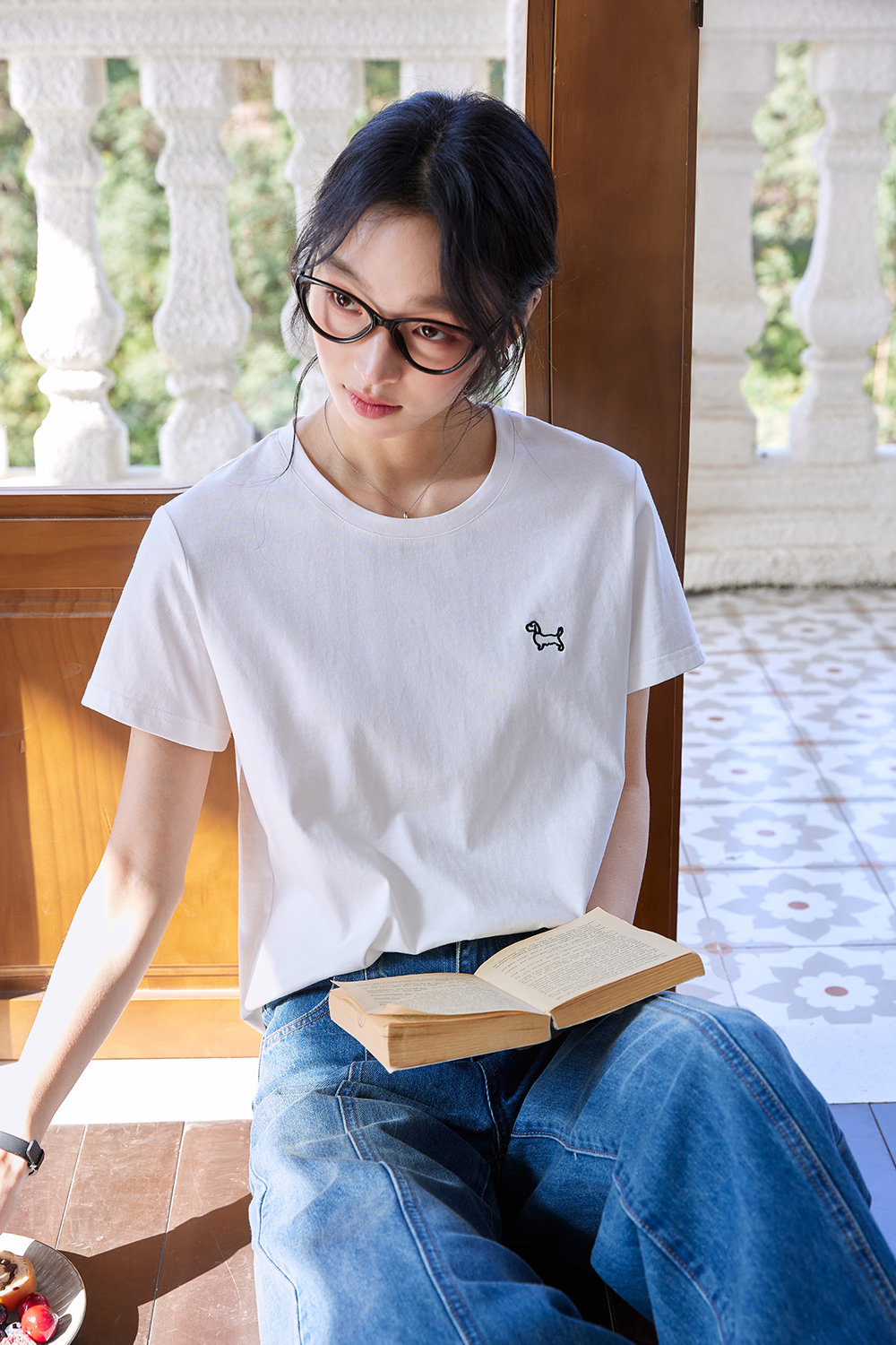 Lines Puppy Casual T-Shirt