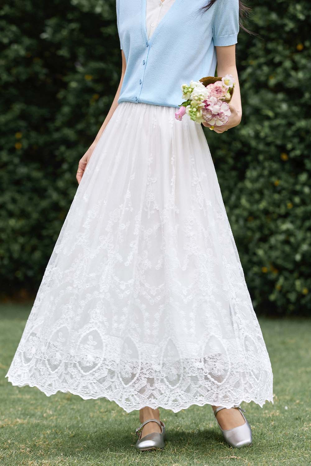 Korean Lace Skirt