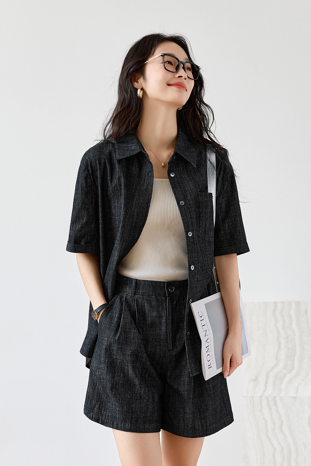100% Cotton Casual Denim Suit