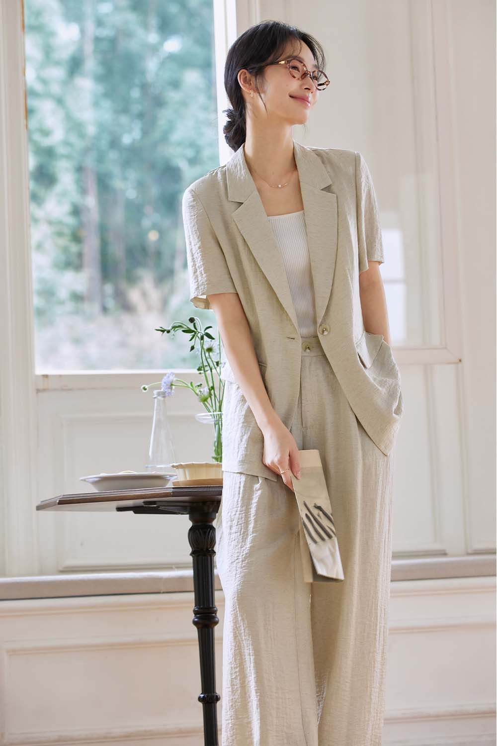 Casual Blazer Commuter Suit