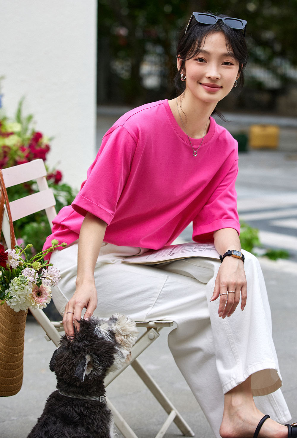 Solid Color Loose T-Shirt