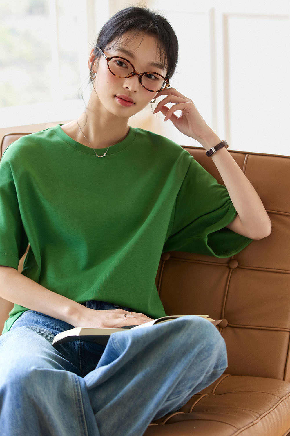 Solid Color Loose T-Shirt