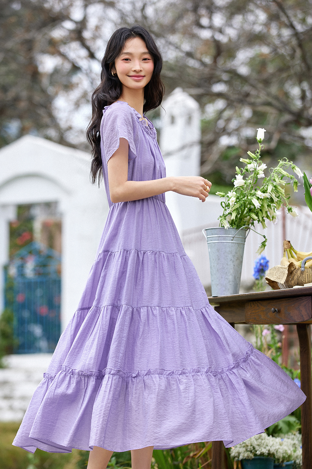 Elegant Loose Cake Dress