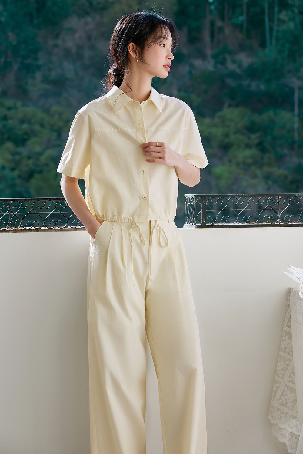 100% Cotton Soft And Elegant Suit-VIMLYSTORE