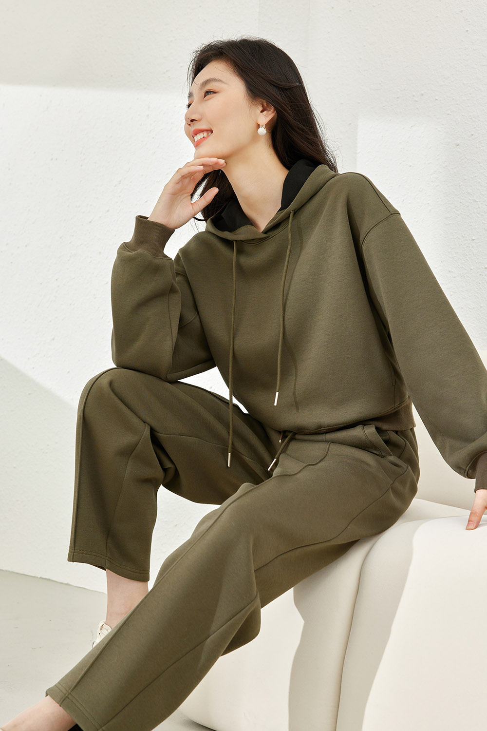 Thick Casual Two-Piece Set