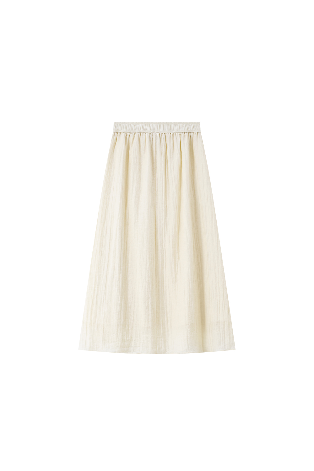 Elegant Crewneck Top & Waist-Defining Skirt Set-VIMLYSTORE