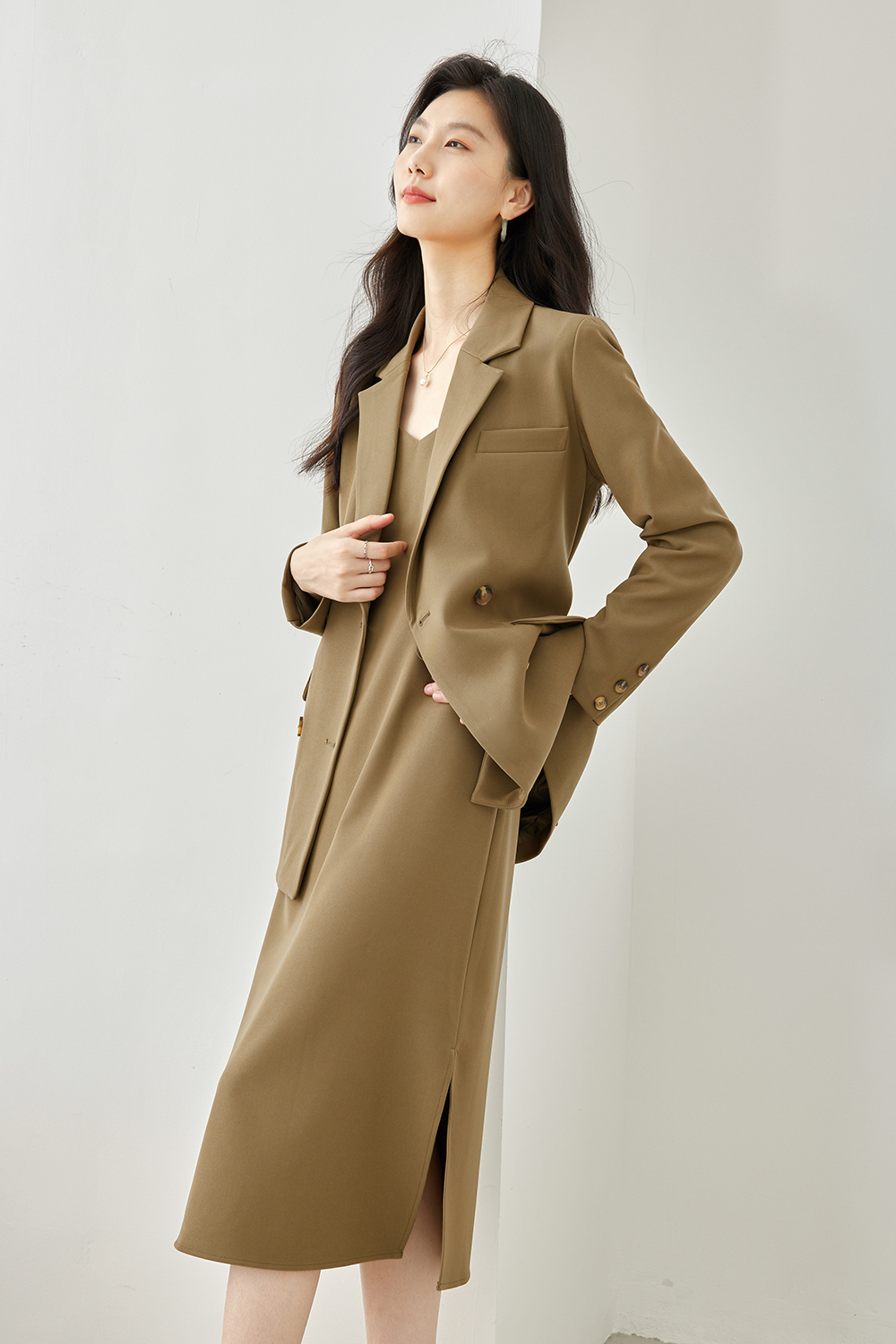 Blazer with strap set