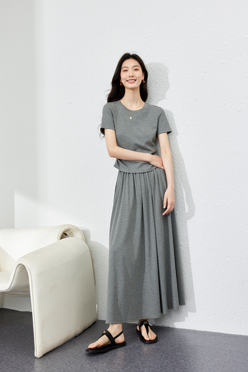 Simple Design High Cotton Suit