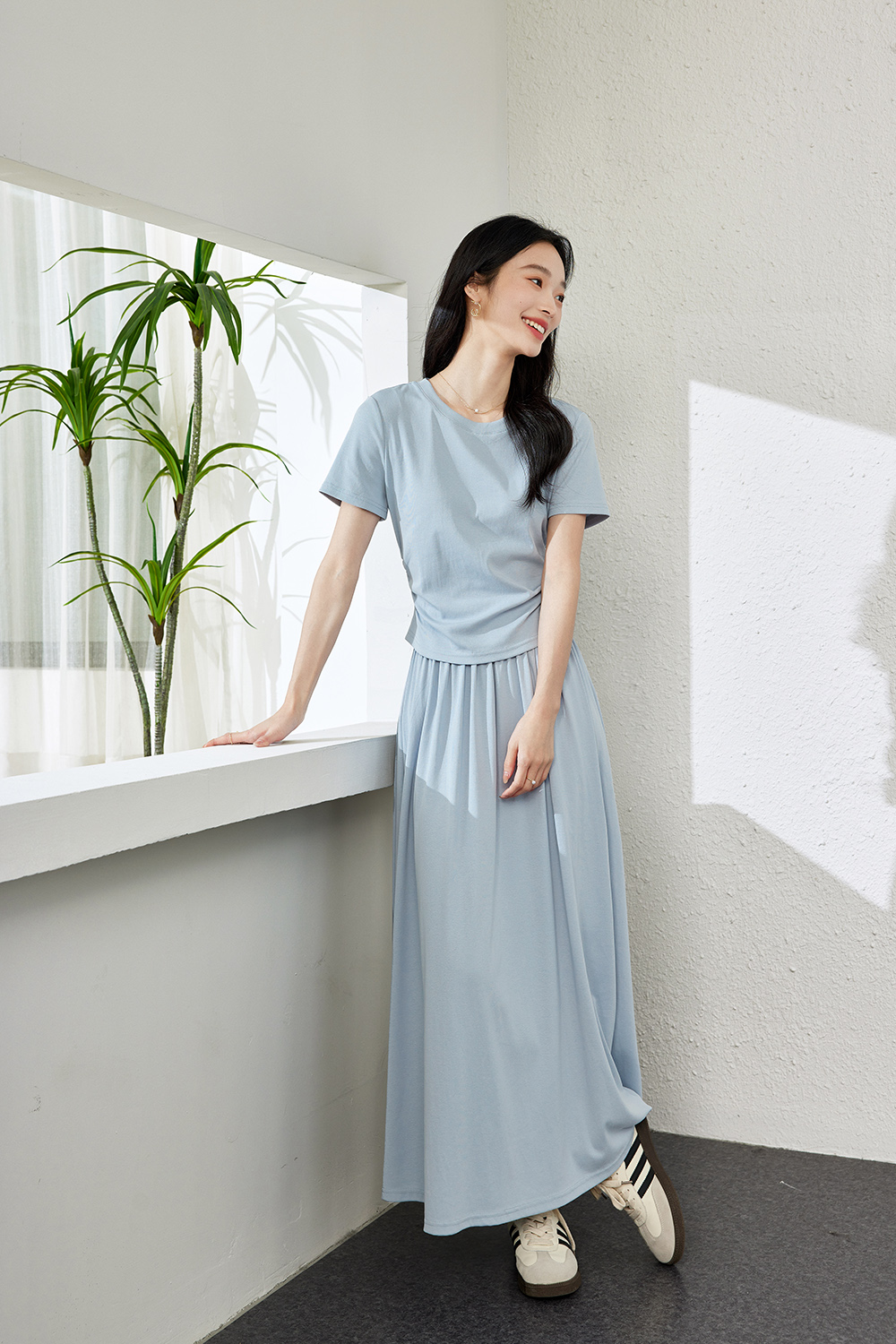 Simple Design High Cotton Suit