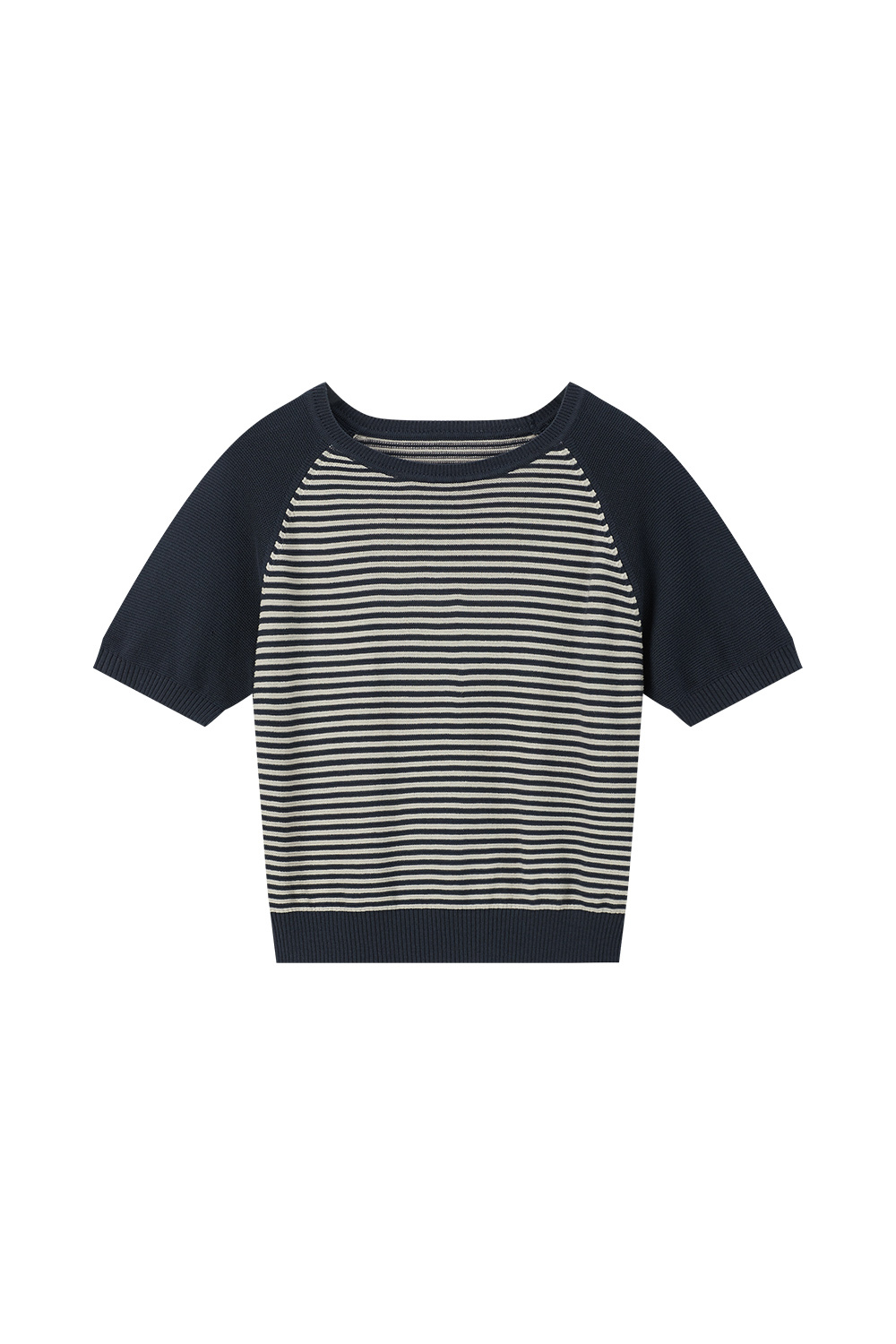 Striped Contrast Sweater