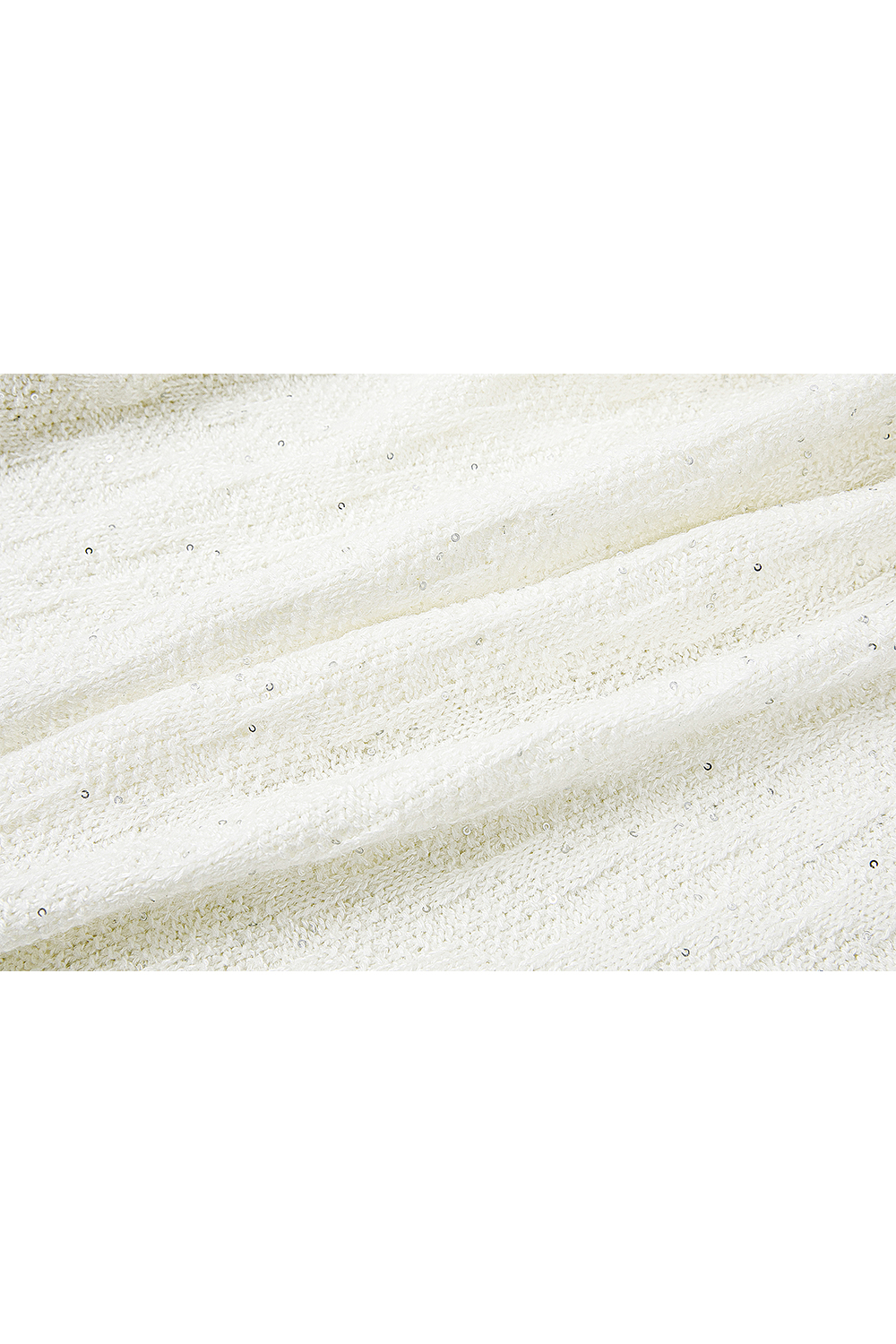 Sequin Texture Knitted Jacket