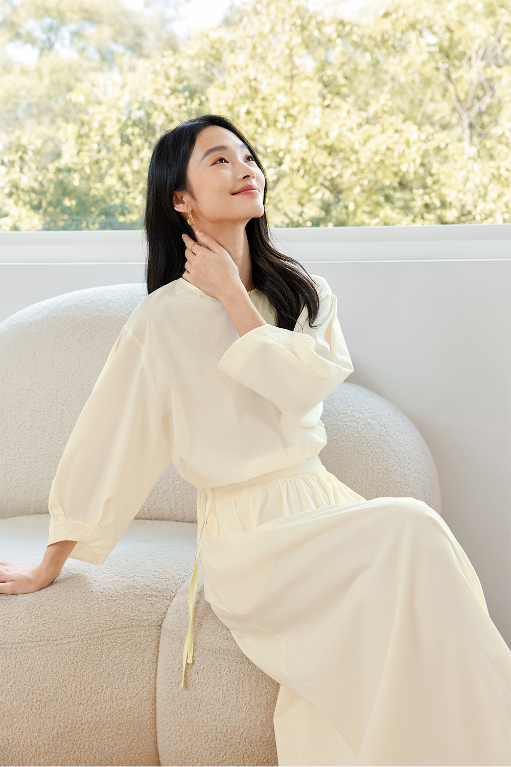 Solid Color Salt Style Two-Piece Set