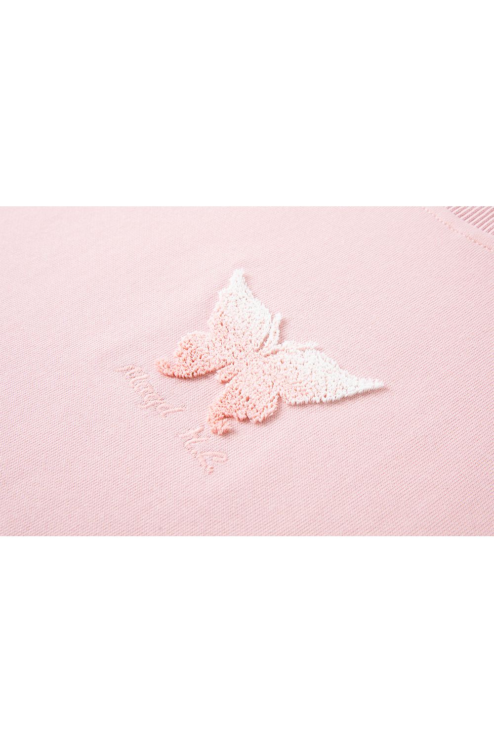 Gradient Three-Dimensional Butterfly Sweatshirt