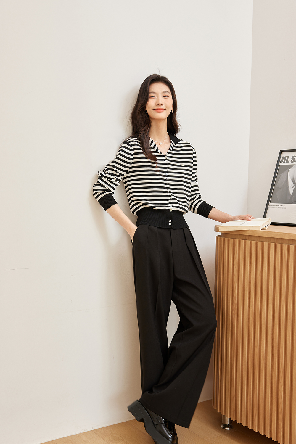 Simple And Versatile Knitted Cardigan-VIMLYSTORE