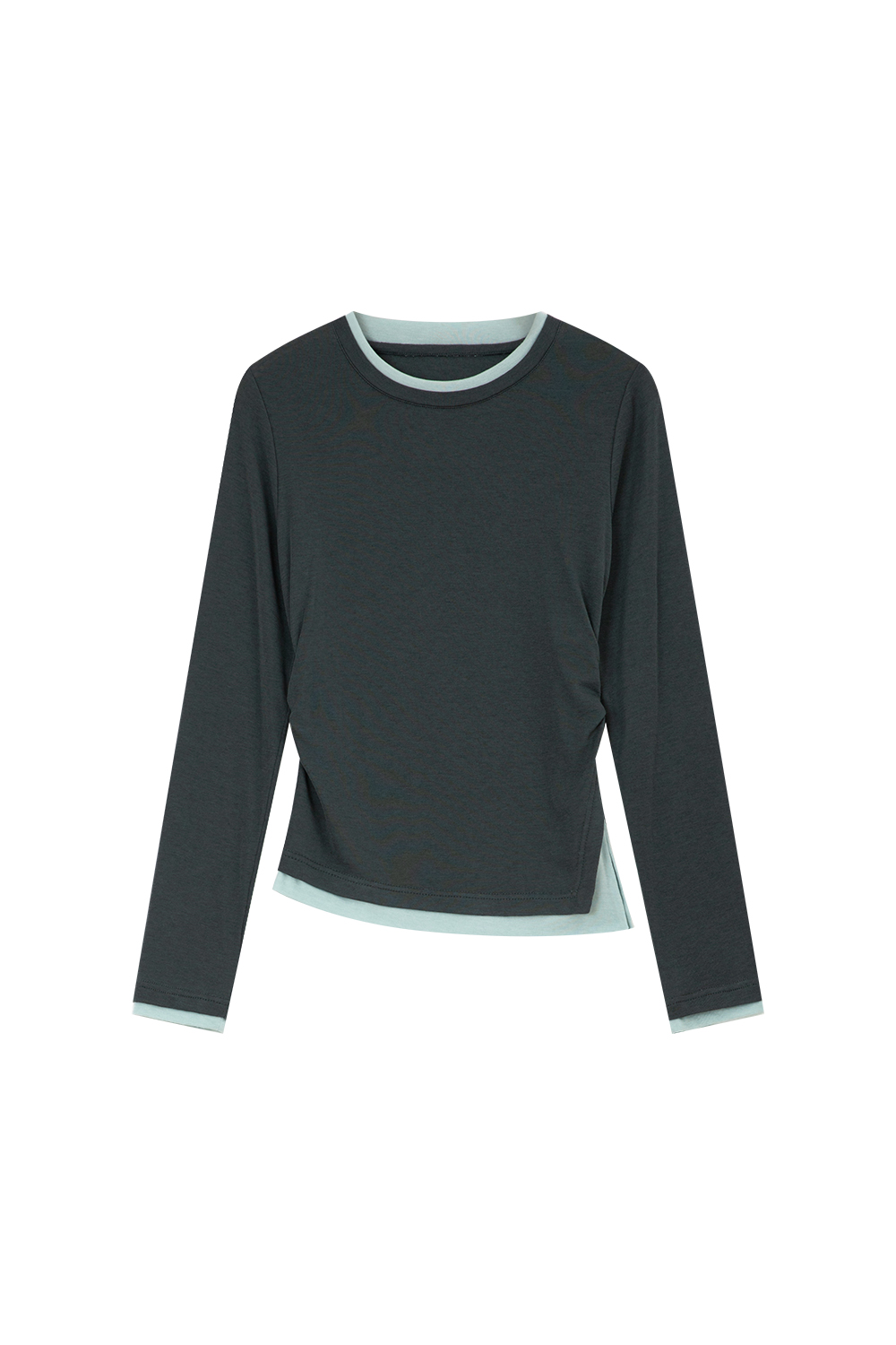 Faux Two-Piece Knitted Base Layer