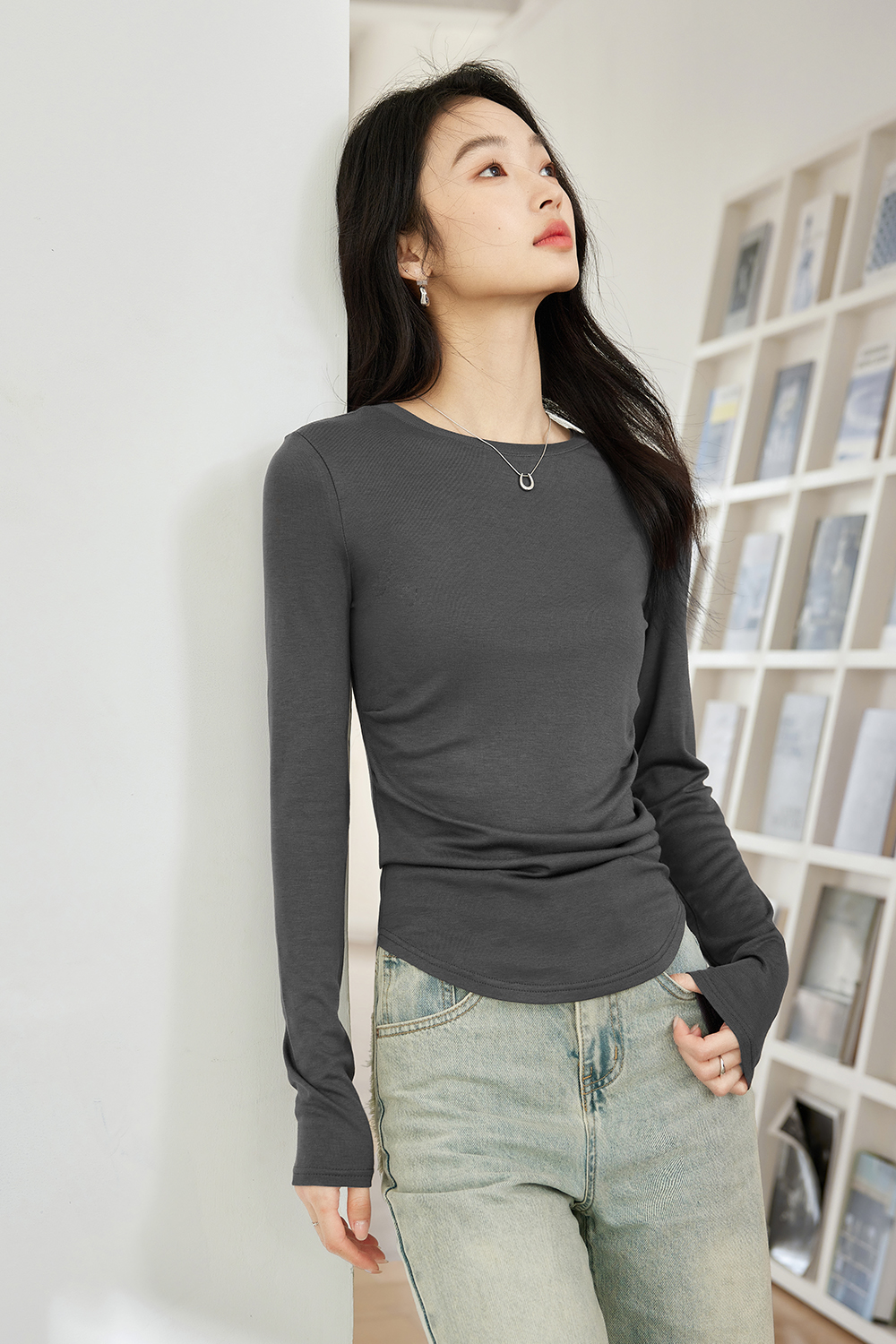 Wool blend knitted base layer-VIMLYSTORE