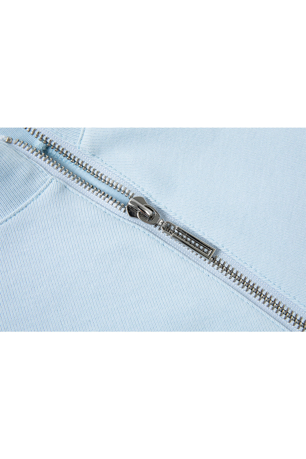 Structural Zipper Segmentation Sweatshirt